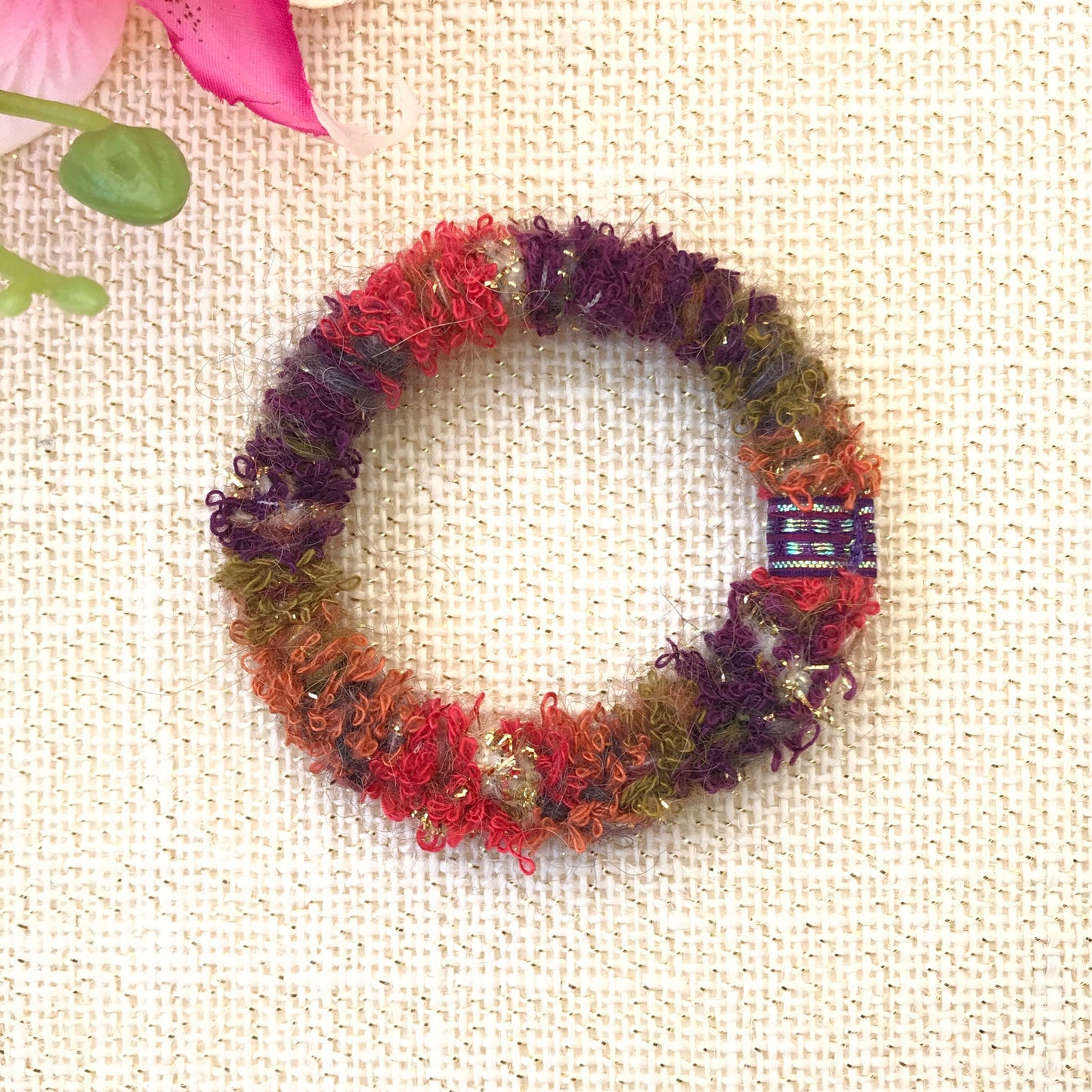 Colorful Hair Ties, Stylish Hair Ties, Ponytail Holders, Bun Holders, Hair Accessories, Fancy Hair Tie, Unique, Gift For Girl, Gift For Her