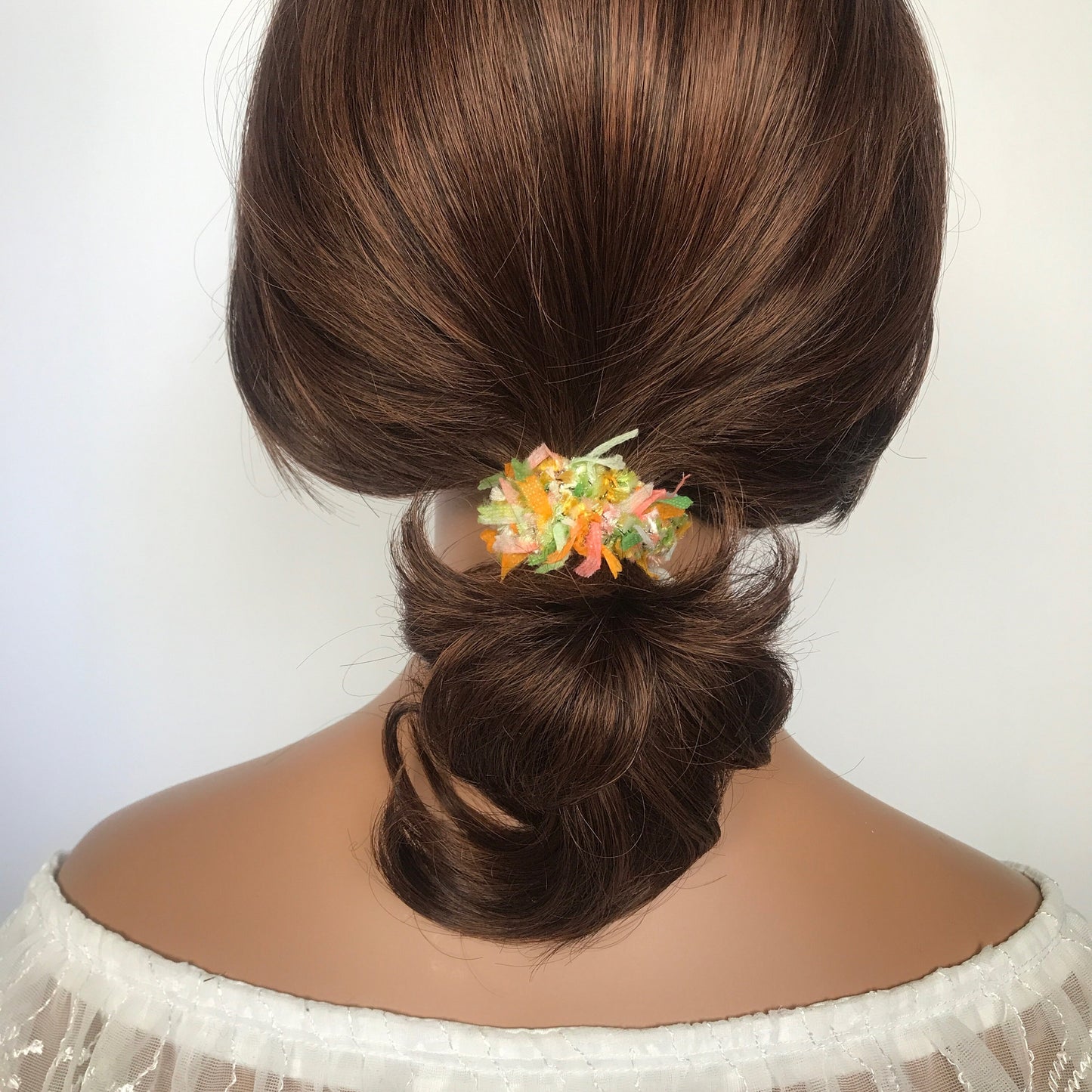 Fancy Hair Ties, Colorful Hair Ties, Hair Elastic Band, Ponytail Holders, Bun Holders, Hair Accessories, Unique Hair Tie, Gift For Girl Her