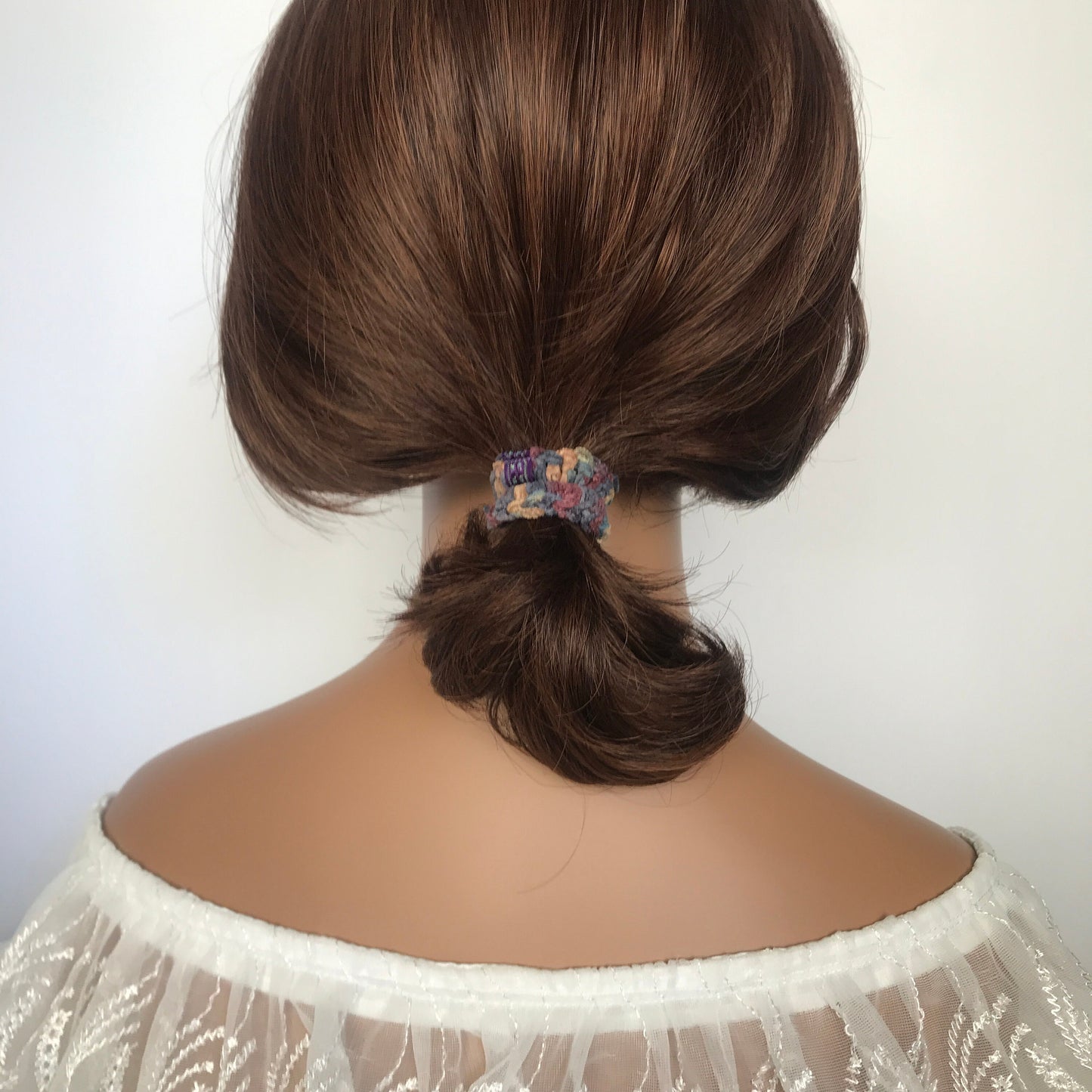 Simple Hair Ties, Unique Hair Ties, Hair Elastic Band, Ponytail Holders, Bun Holders, Hair Accessories, Crochet, Gift For Girl, Gift For Her