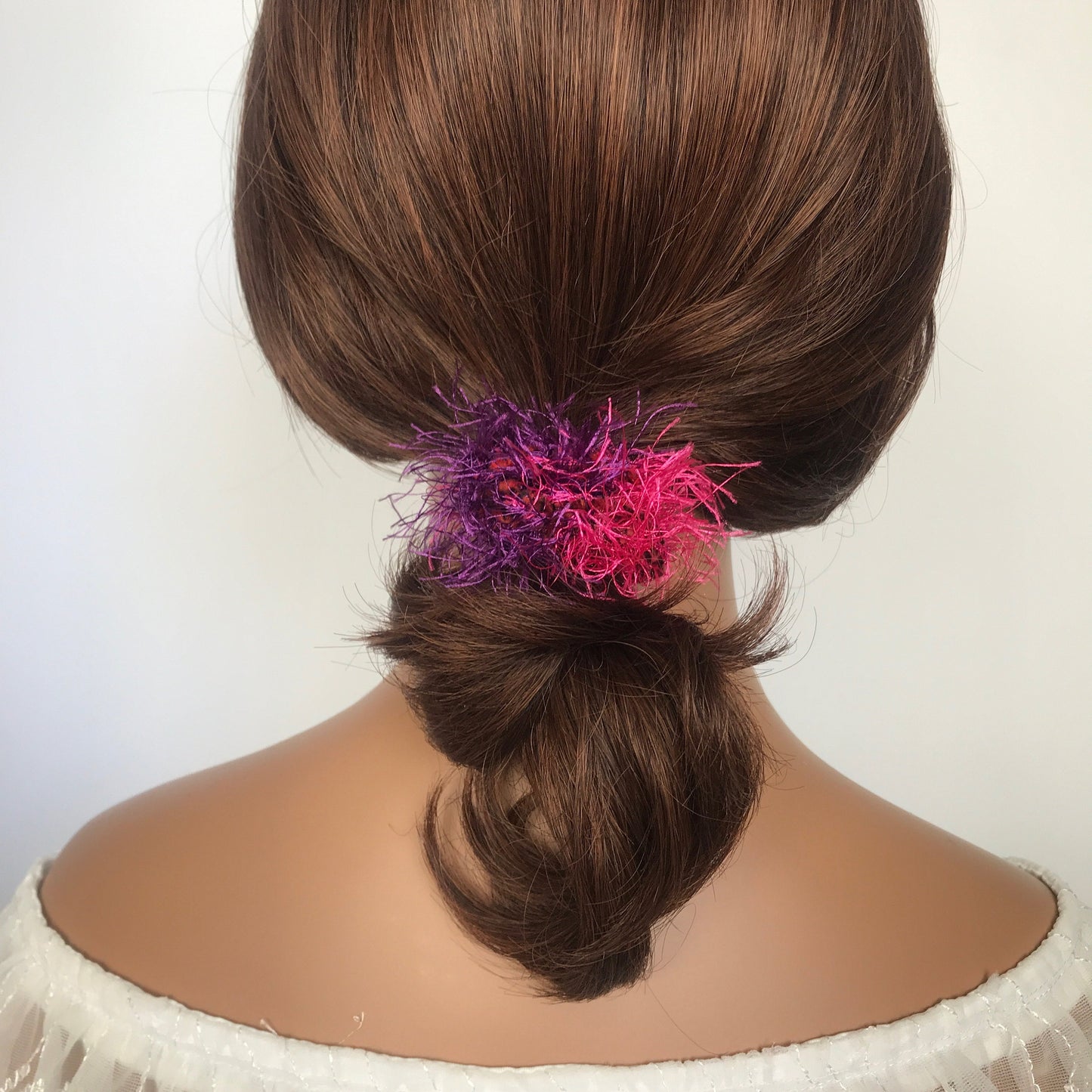 Filament Hair Ties, Fuzzy Hair Ties, Fancy Hair Ties, Hair Elastic Band, Ponytail Holders, Bun Holders, Unique Hair Ties, Gift For Girl Her