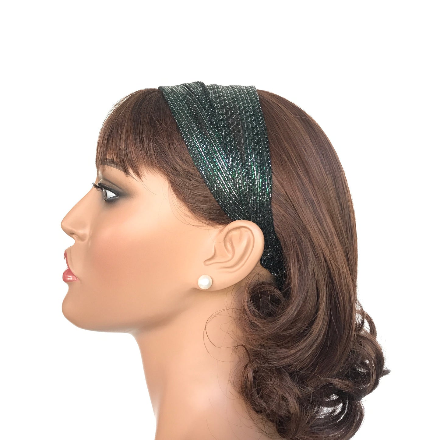 Headbands For Women, Striped Headband, Sparkling Headband, Stylish Headband, Headband With Elastic Back, Christmas Gift, Gift For Girl