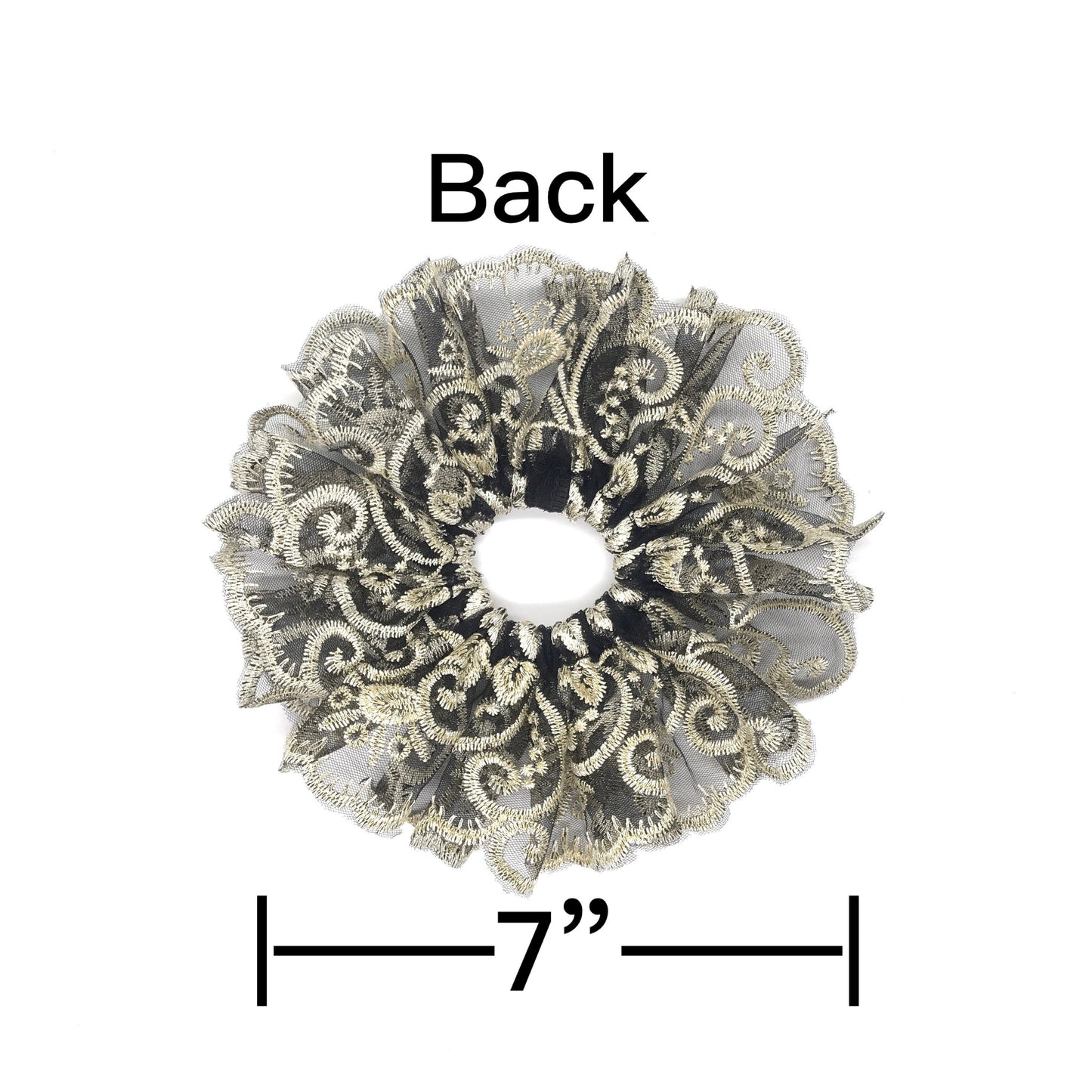 Daria L Formal Scrunchies Elegant Scrunchies Gorgeous Scrunchies Church Scrunchies Sunday Wear Ponytail Holders Bun Holders Gift For Women