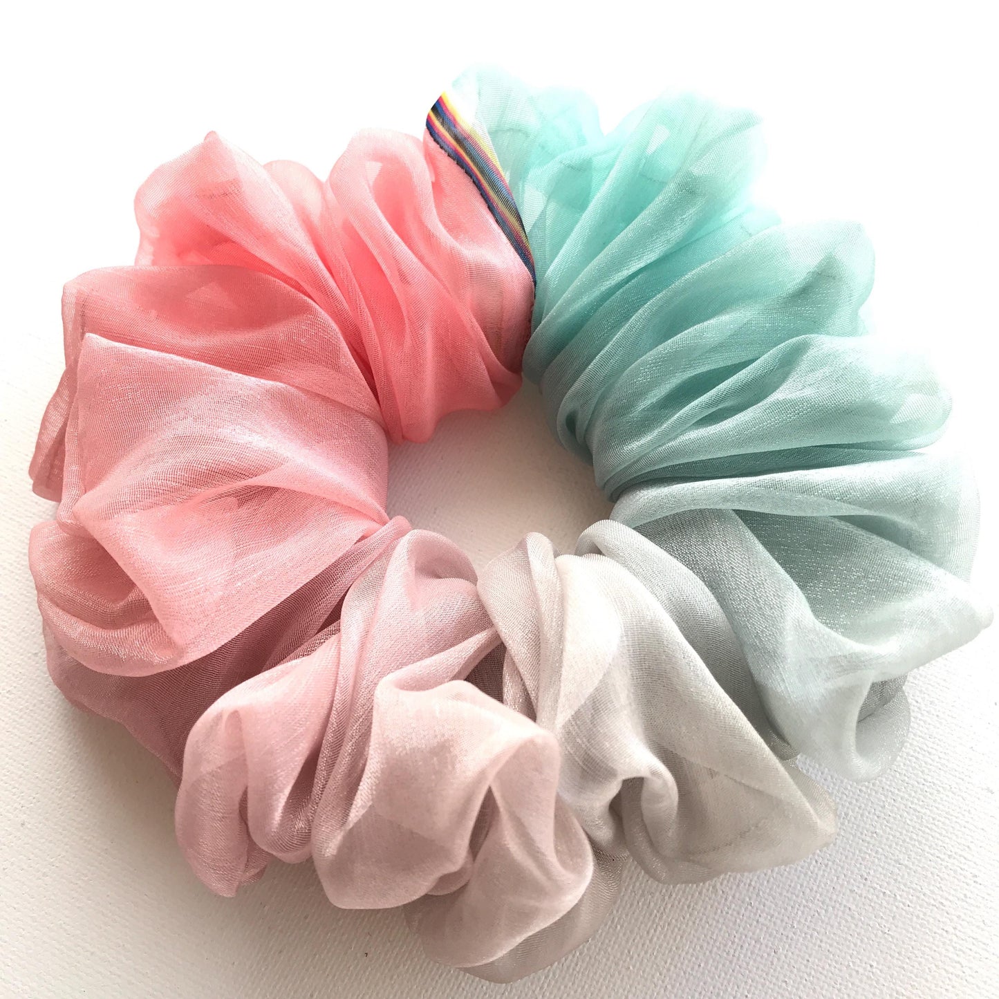 Fancy Scrunchies, Gorgeous Hair Accessories, Stylish Hair Ties, Amazing Hair Rings, Creative Ponytail Bun Holders in Stunning Multi-Colors