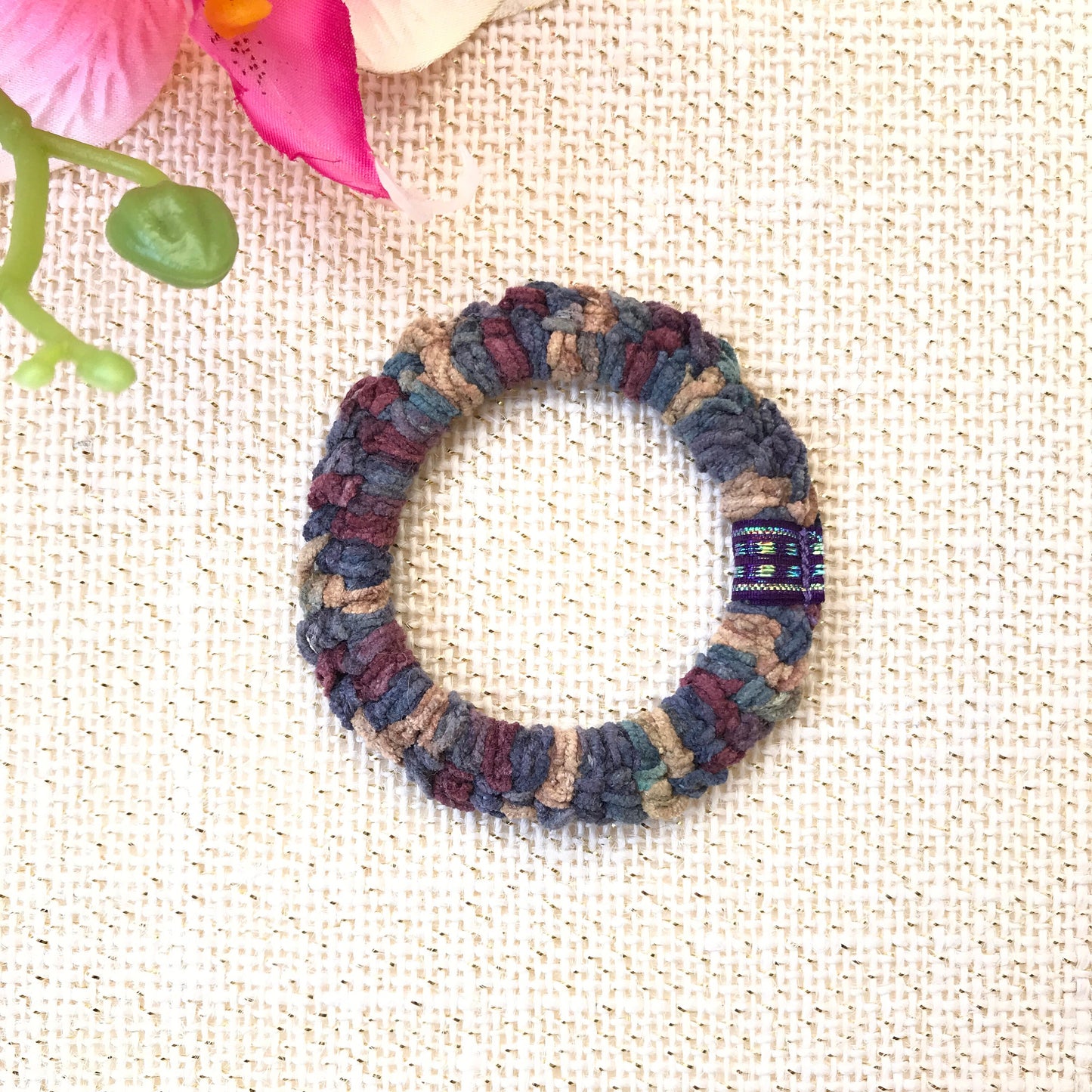 Simple Hair Ties, Unique Hair Ties, Hair Elastic Band, Ponytail Holders, Bun Holders, Hair Accessories, Crochet, Gift For Girl, Gift For Her