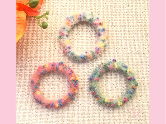 Colorful Hair Ties, Cute Hair TiesFuzzy Hair Ties, Fluffy Hair Ties, Ponytail Holders, Bun Holders, Hair Accessories, Gift For Girl Her