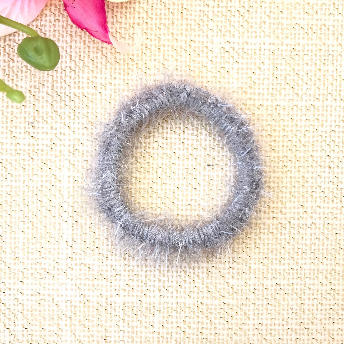 Simple Hair Ties, Minimalist Hair Ties, Hair Elastic Band, Ponytail Holders, Bun Holders, Hair Accessories, Crochet, Gift For Girl Her Women