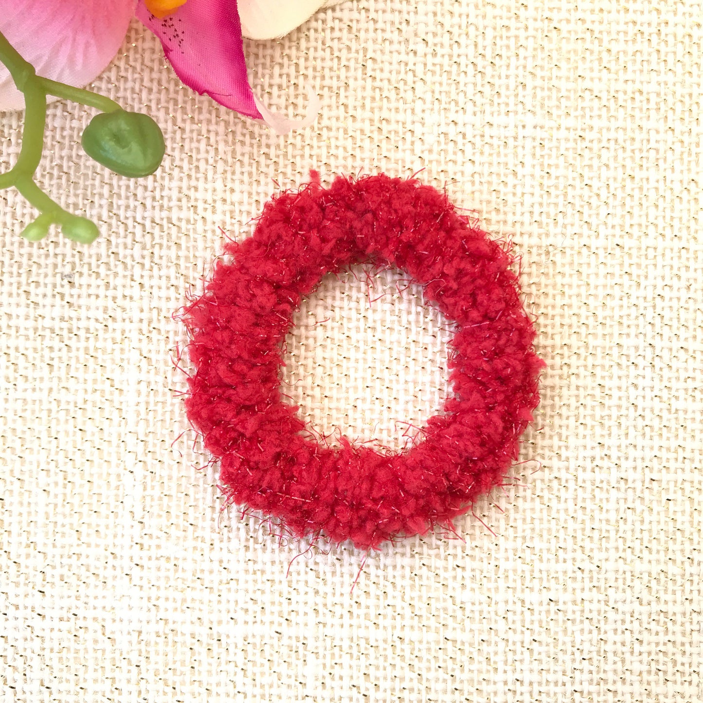 Simple Hair Ties, Minimalist Hair Ties, Hair Elastic Band, Ponytail Holders, Bun Holders, Hair Accessories, Crochet, Gift For Girl Her Women