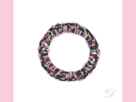 Colorful Hair Ties, Stylish Hair Ties, Ponytail Holders, Bun Holders, Hair Tie Bracelet, Fancy Hair Tie, Unique, Gift For Girl, Gift For Her