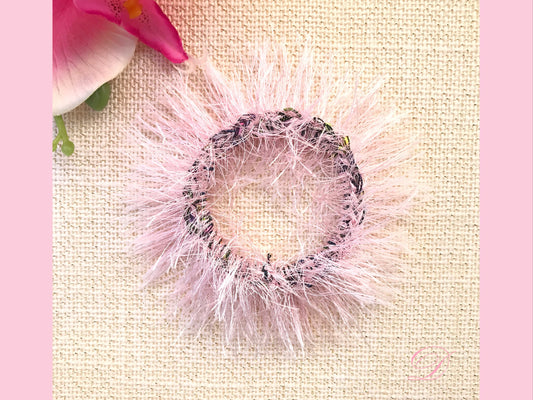 Filament Hair Ties, Fuzzy Hair Ties, Fancy Hair Ties, Hair Elastic Band, Ponytail Holders, Bun Holders, Unique Hair Ties, Gift For Girl Her
