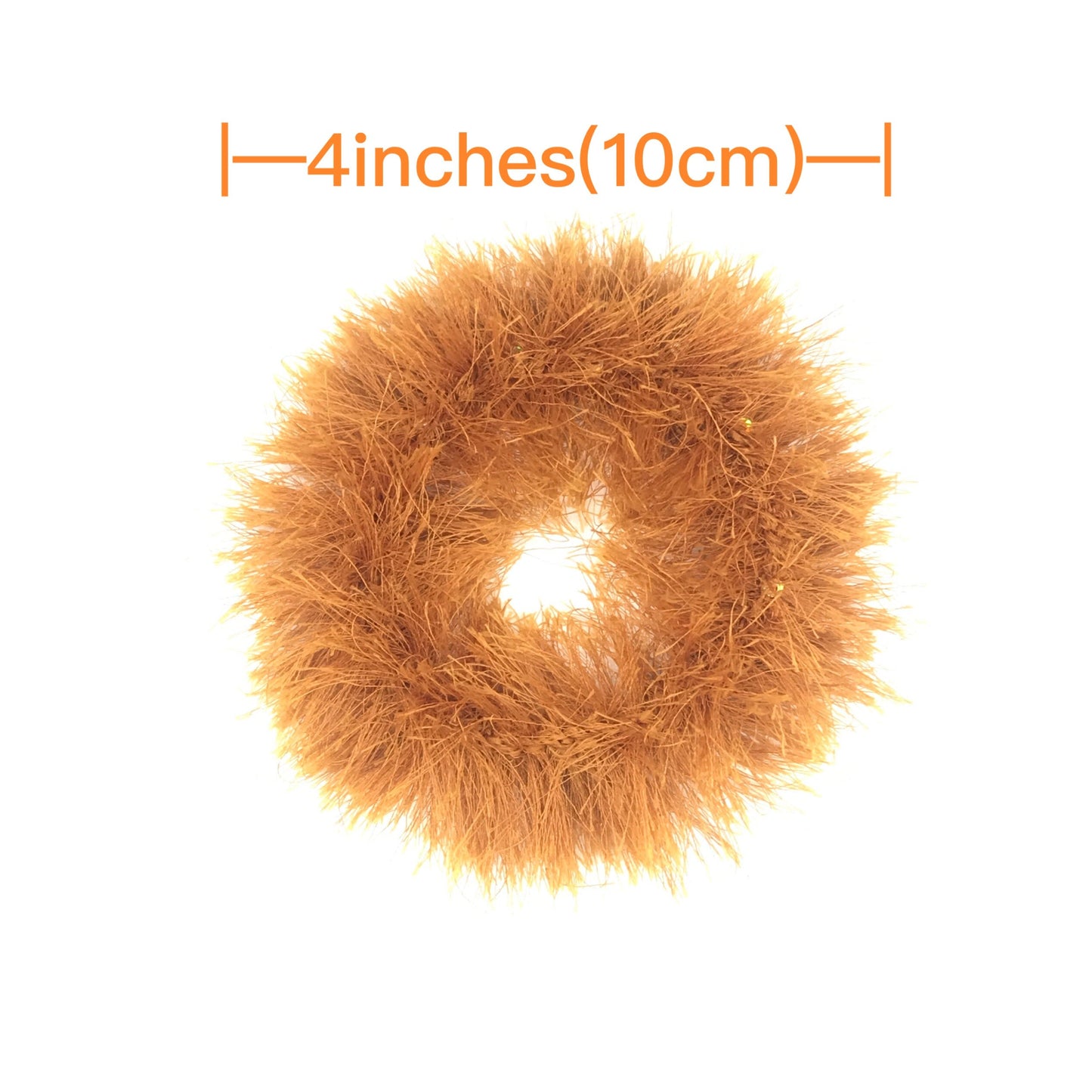 Filament Hair Ties, Fuzzy Hair Ties, Ponytail Holder, Bun Holders, Hair Elastic Band, Hair Tie Bracelet, Black, Copper, Gift For Girl Her