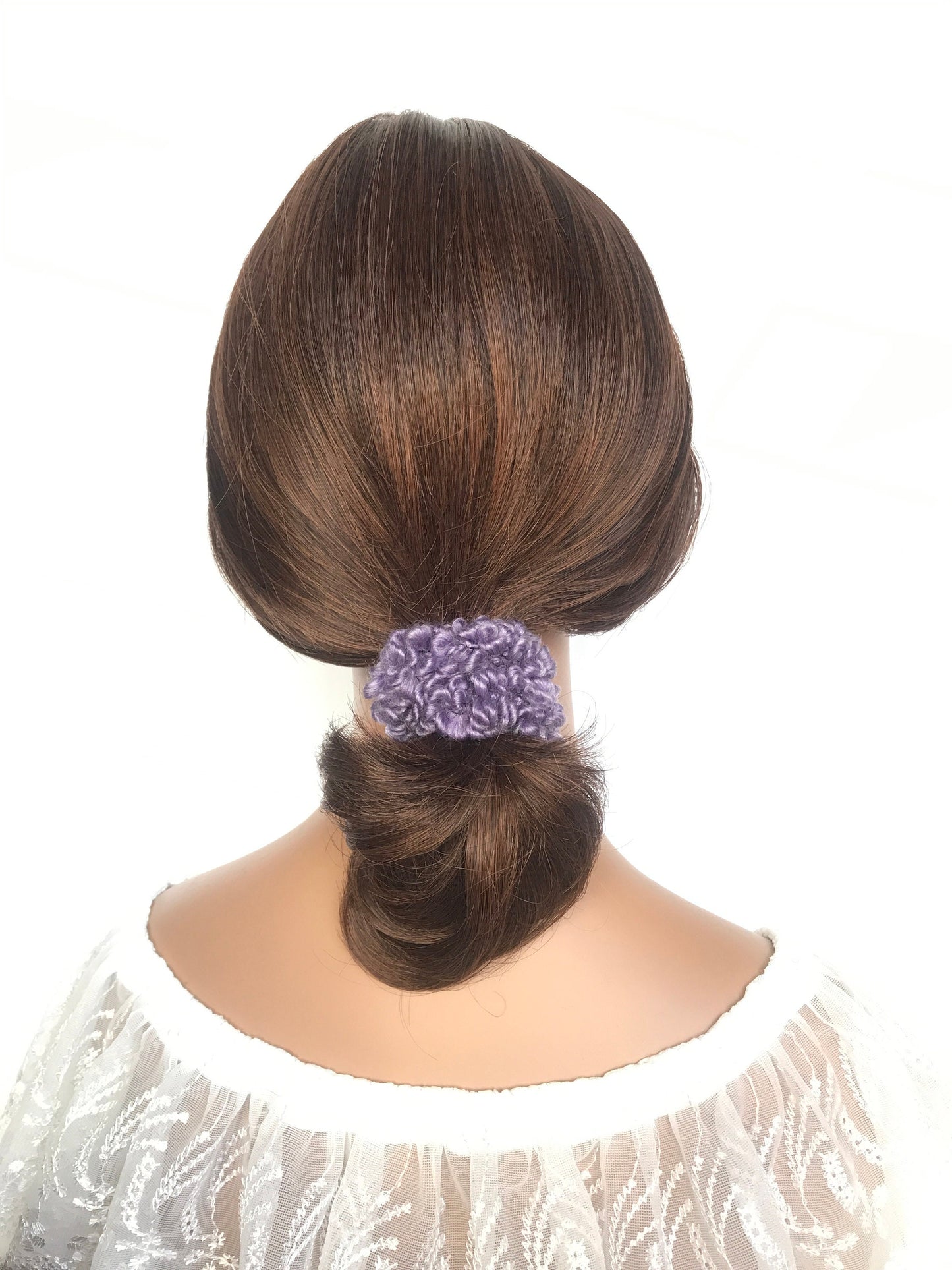 Unique Hair Ties, Hair Elastic Band, Ponytail Holders, Bun Holders, Hair Accessories, Gentle Hair Ties, Crochet Hair Ties, Gift For Girl Her