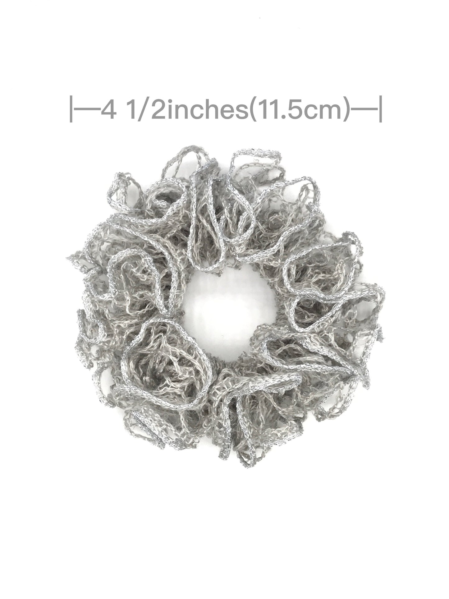 Knit Scrunchies, Fancy Scrunchies, Frilly Scrunchies, Scrunchies Crochet, Ponytail Holders, Bun Holders, Hair Accessories, Gift For Girl Her