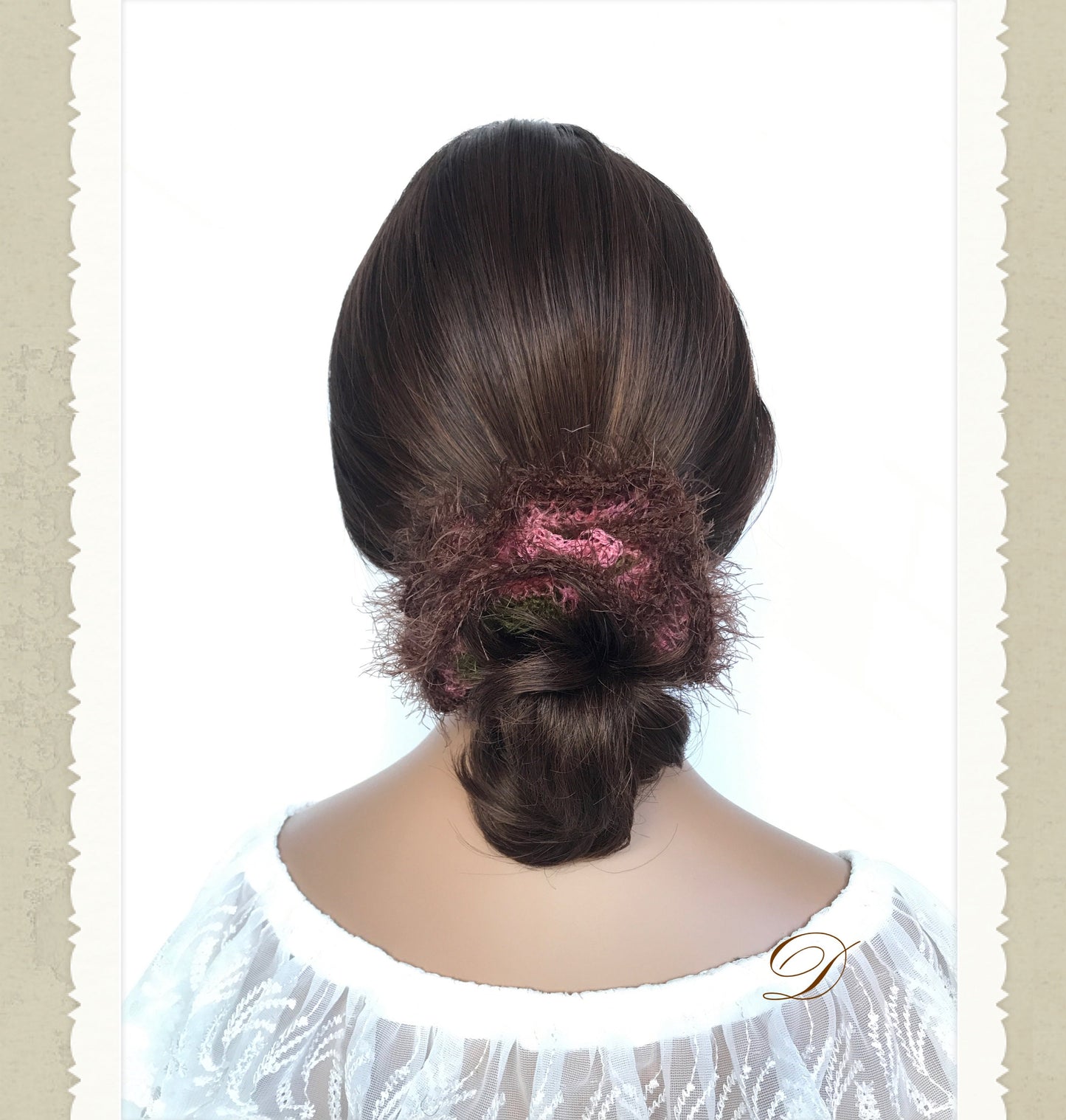 Fancy Scrunchies, Knit Scrunchies, Unique Scrunchies, Ponytail Holders, Bun Holders, Hair Accessories, Colorful, Hair Tie, Gift For Girl Her