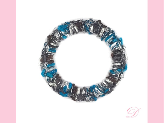 Stylish Hair Ties, Elegant Hair Ties, Ponytail Holders, Bun Holders, Hair Tie Bracelet, Fancy Hair Tie, Unique, Gift For Girl, Gift For Her