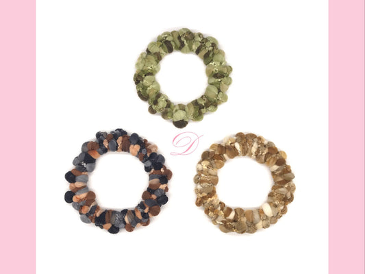 Fancy Hair Ties, Hair Elastic Band, Ponytail Holders, Hair Accessories, Unique Hair Ties, Stylish Hair Ties, Gift For Girl, Gift For Women