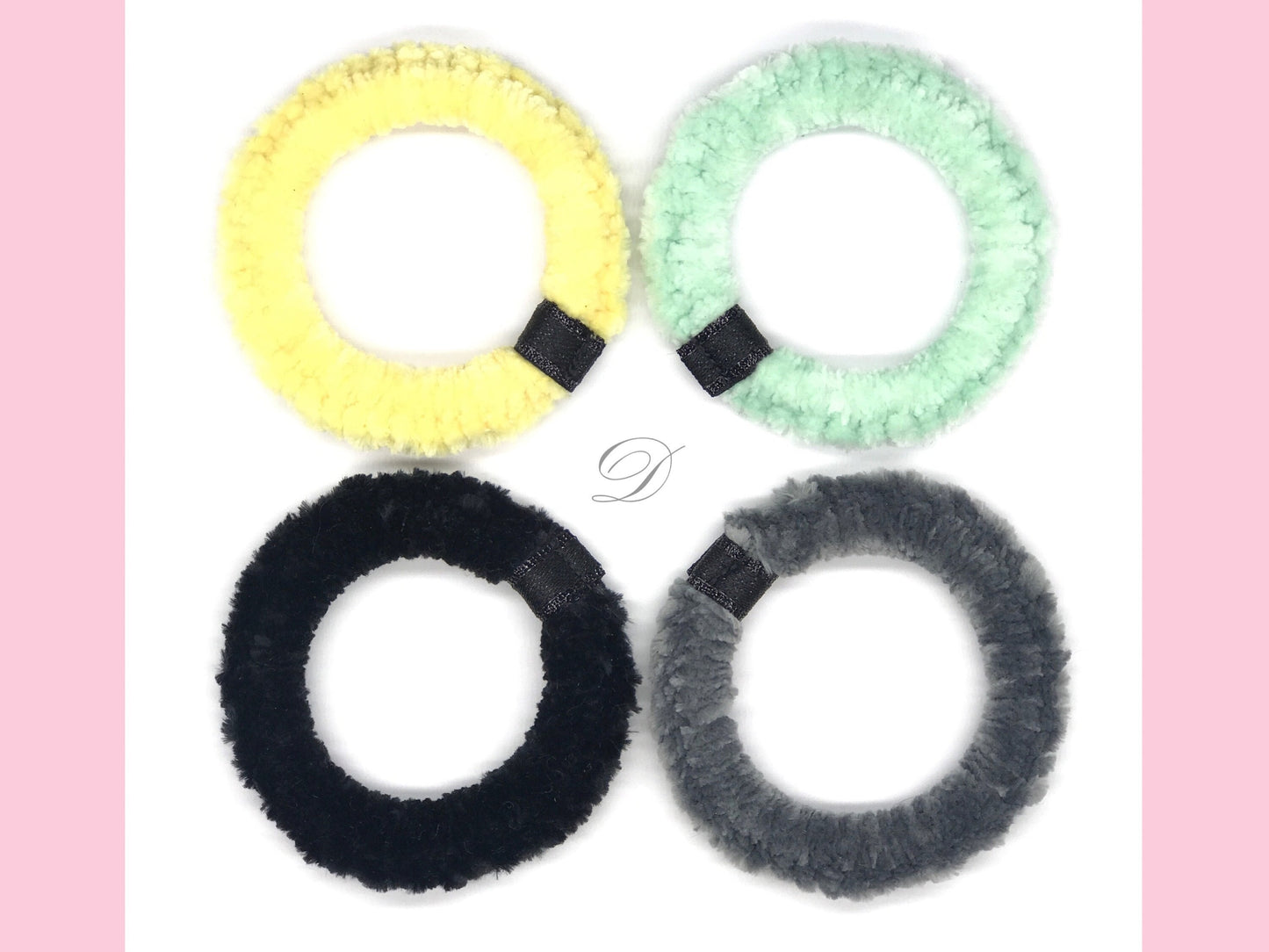 Fuzzy Hair Ties, Fluffy Hair Ties, Cute Hair Ties, Hair Elastic Band, Ponytail Holders, Bun Holders, Hair Accessories, Gift For Girl Her