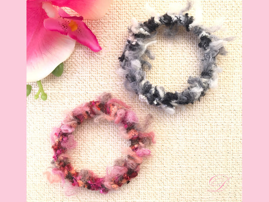 Colorful Hair Ties, Stylish Hair Ties, Ponytail Holders, Bun Holders, Fancy Hair Tie, Hair Accessories, Unique, Gift For Girl, Gift For Her