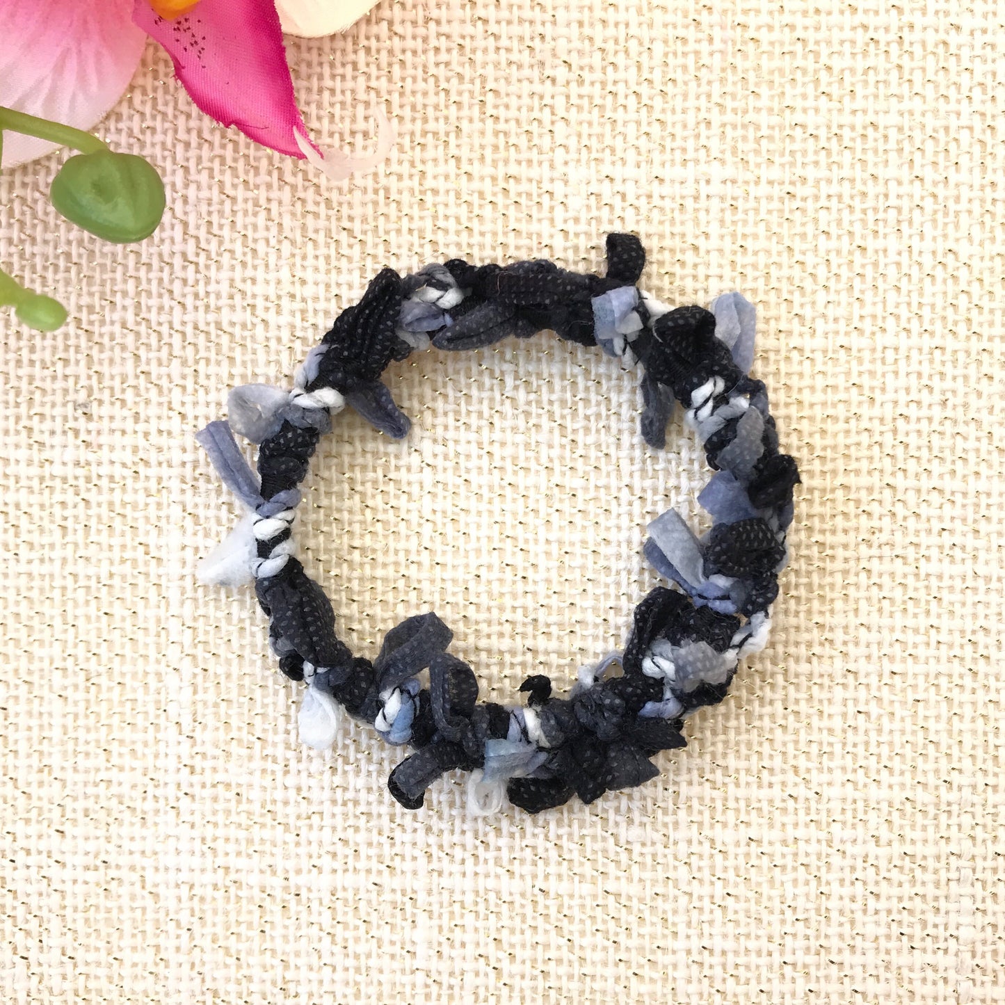 Simple Hair Ties, Minimalist Hair Ties, Hair Elastic Band, Ponytail Holders, Bun Holders, Hair Accessories, Crochet, Gift For Girl Her Women