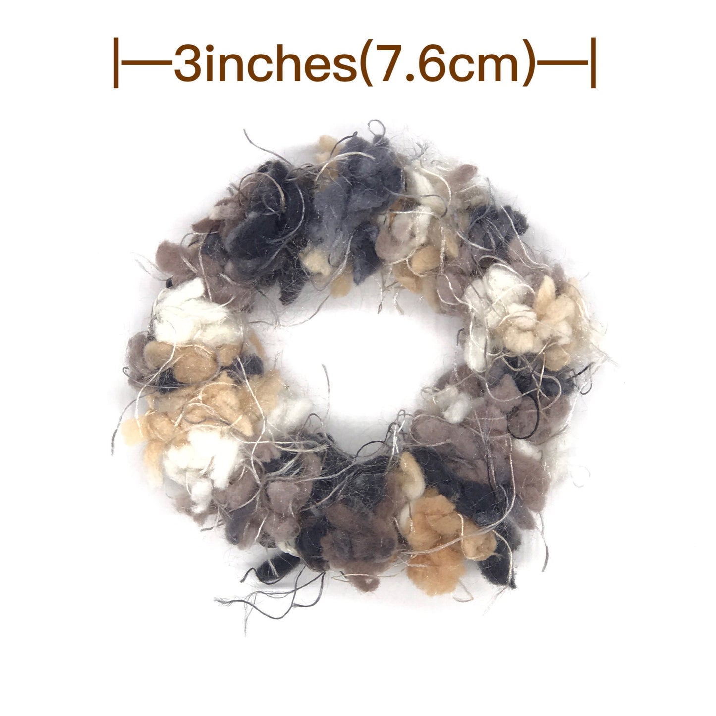 Colorful Hair Ties, Stylish Hair Ties, Ponytail Holders, Bun Holders, Hair Elastic Band, Unique, Blue, Beige, Gift For Girl, Gift For Her