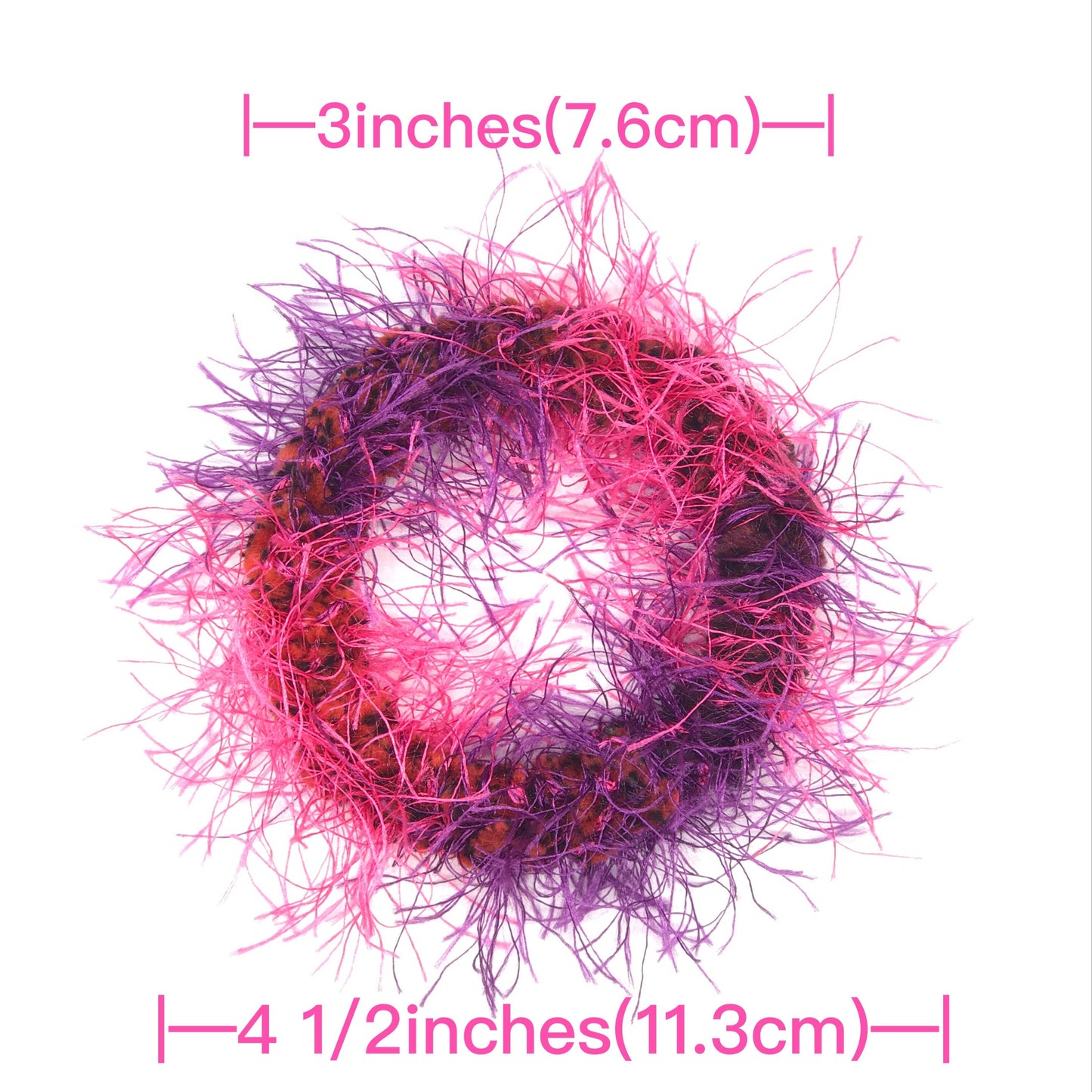 Filament Hair Ties, Fuzzy Hair Ties, Fancy Hair Ties, Hair Elastic Band, Ponytail Holders, Bun Holders, Unique Hair Ties, Gift For Girl Her