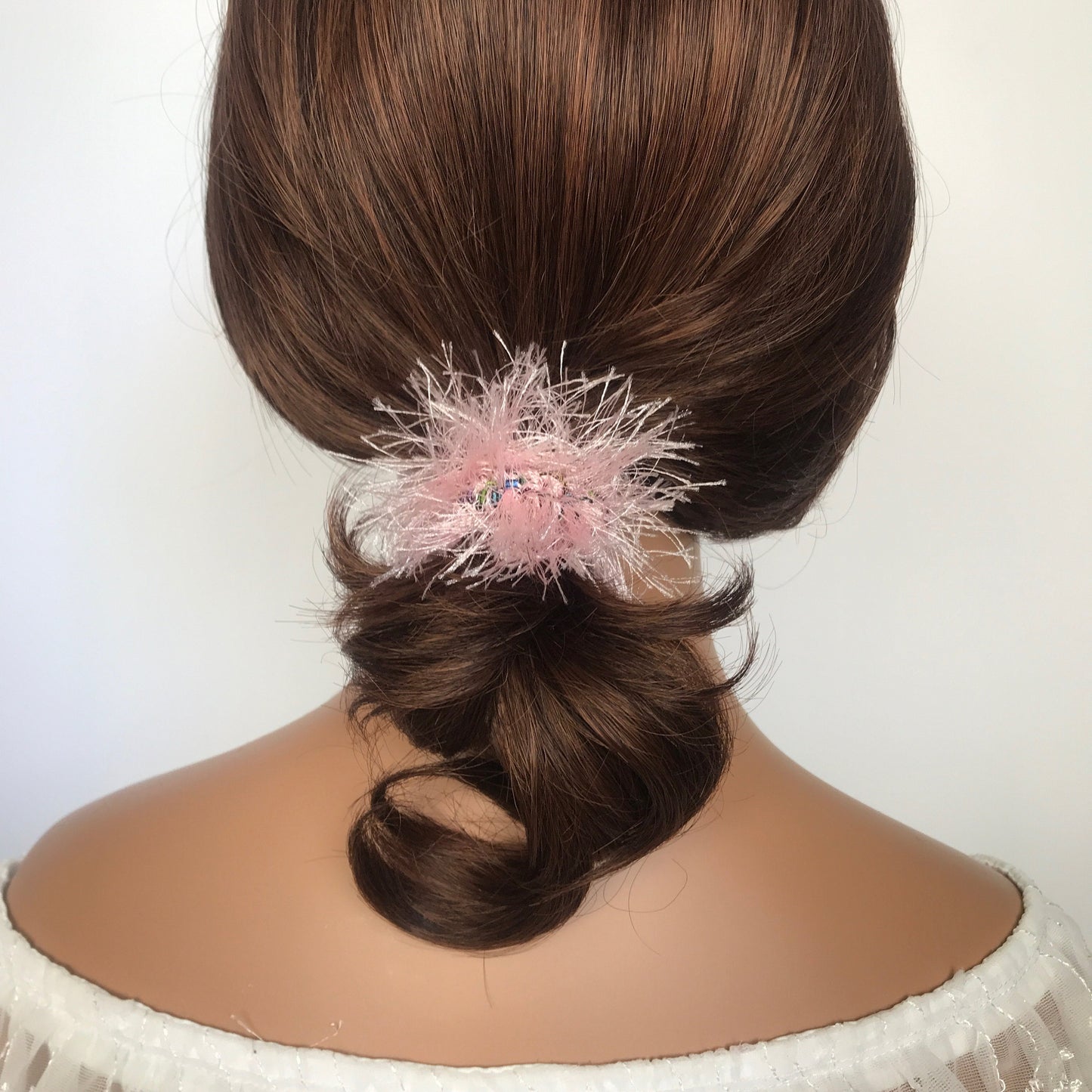 Filament Hair Ties, Fuzzy Hair Ties, Fancy Hair Ties, Hair Elastic Band, Ponytail Holders, Bun Holders, Unique Hair Ties, Gift For Girl Her