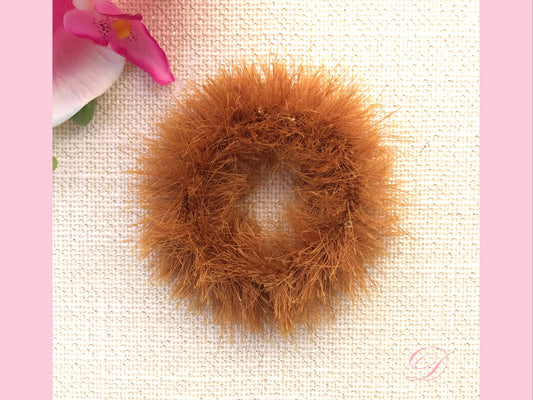 Filament Hair Ties, Fuzzy Hair Ties, Ponytail Holder, Bun Holders, Hair Elastic Band, Hair Tie Bracelet, Black, Copper, Gift For Girl Her