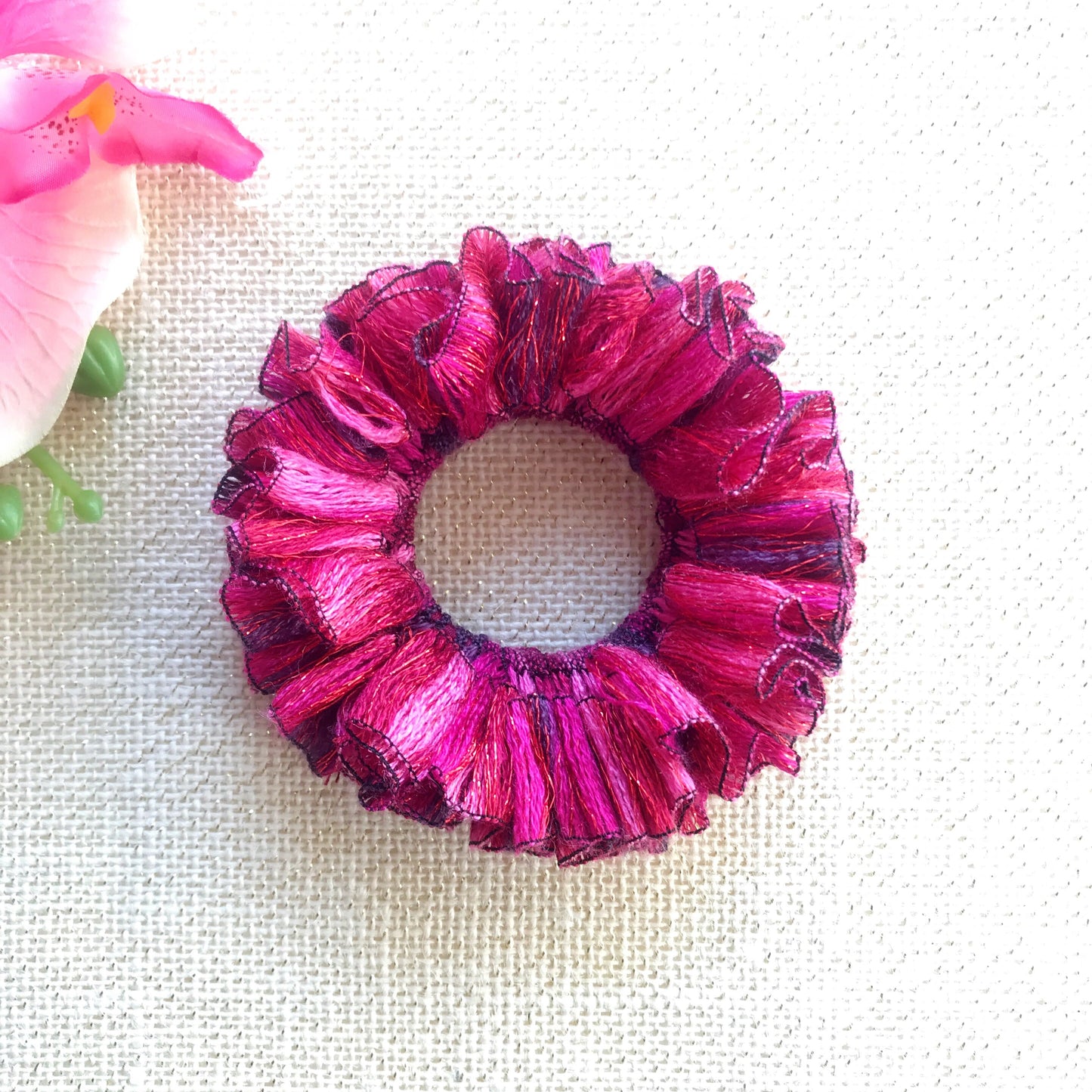 Unique Scrunchies, Fancy Scrunchies, Ponytail Holders, Bun Holders, Scrunchy Elastic Bands, Hair Accessories, Hair Ties, Gift For Girl Her