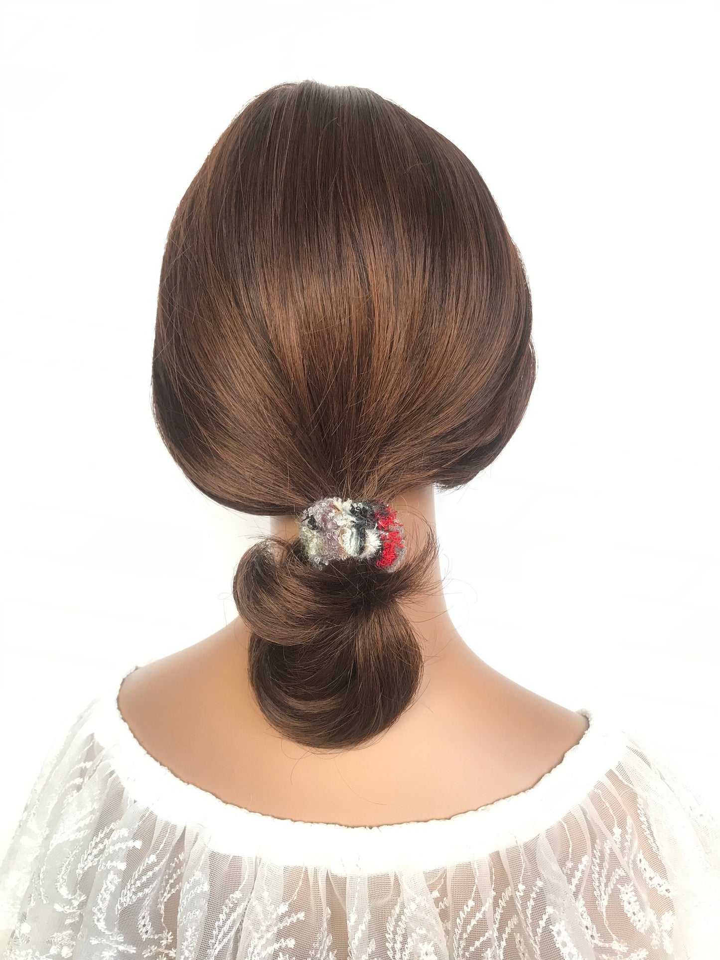 Hair Ties For Girls, Fancy Hair Ties, Ponytail Holders, Bun Holders, Colorful Hair Ties, Hair Accessories, Crochet Hair Tire, Gift For Women