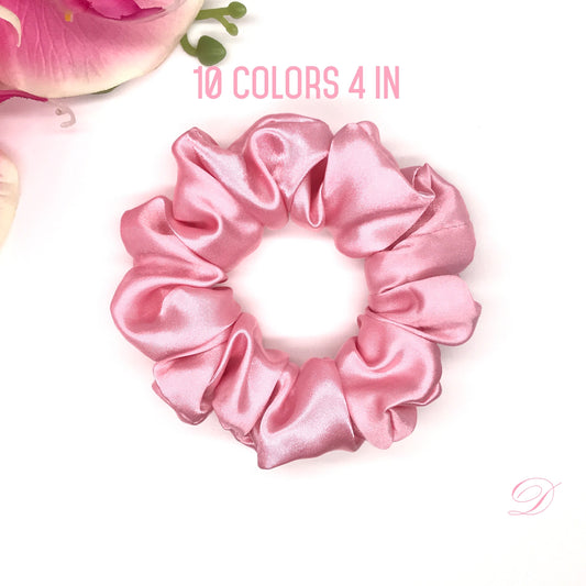 Satin Scrunchies, Multiple Colors Scrunchies, Ponytail Holder, Bun Holder, Hair Ties, Hair Accessories, Christmas Gift, Gift For Women, Girl