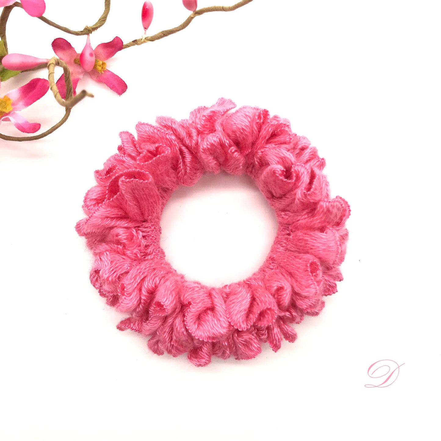 Gorgeous Scrunchies, Adorable Scrunchies, Stylish Scrunchies, Hair Ties, Ponytail Holder, crochet hair ties, Christmas Gift, Gift For Girl