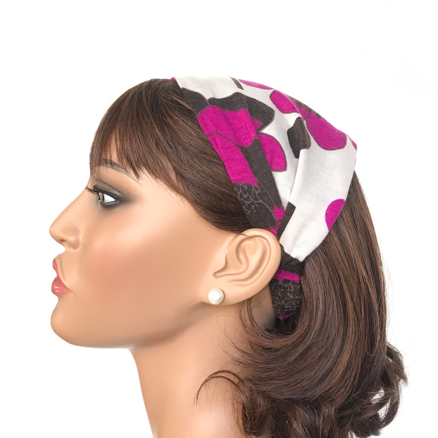 Headbands For Women,  Stretch Headband, Floral Headband, Boho Headband With Elastic Back, Wide Headband, Christmas Gift, Gift For Women