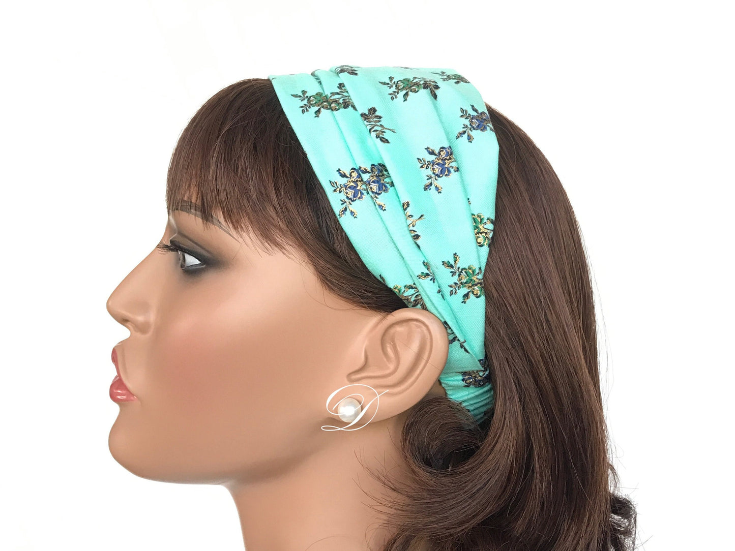 Headbands For Women, Headband, Headband With Elastic Back, Wide Headband, Cotton Hair bands, Christmas Gift, Gift For Women, Gift For Girl