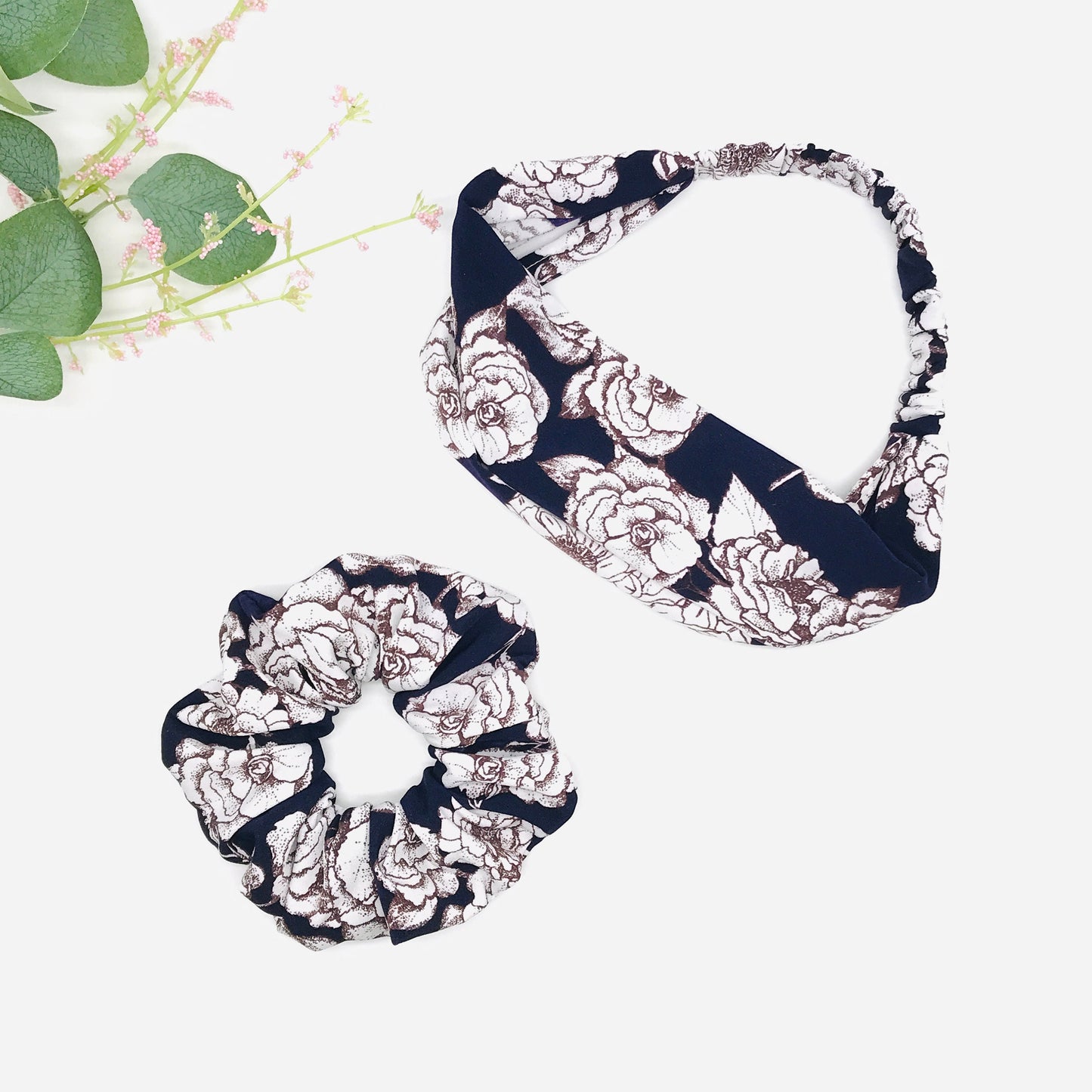 Floral Scrunchies, Fancy Scrunchies, Elegant Scrunchies, Ponytail Holders, Bun Holders, Hair Accessories, Christmas Gift, Gift For Women