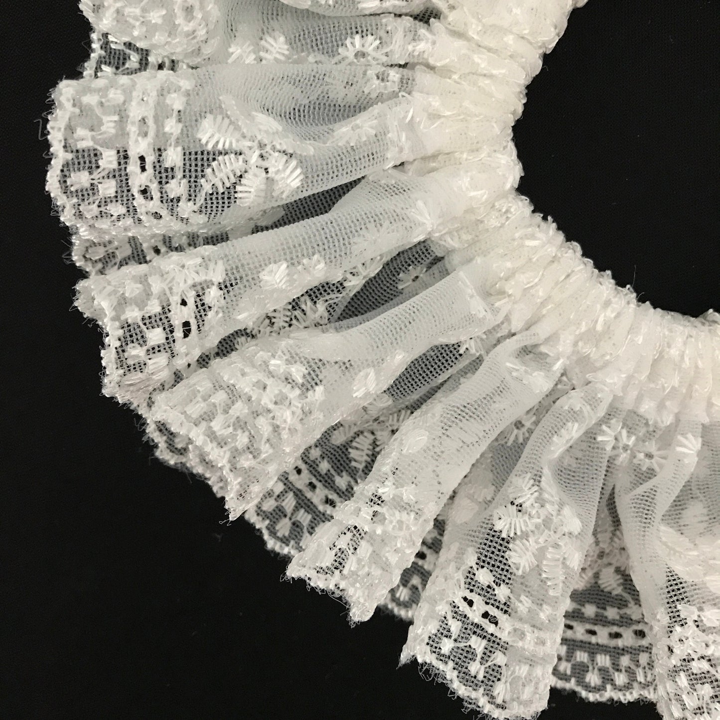 White Scrunchies, Bridal scrunchies, Elegant Scrunchies, Embroidered Tulle, Ponytail Holder, Bun Holders, Christmas Gift, Gift For Bridal