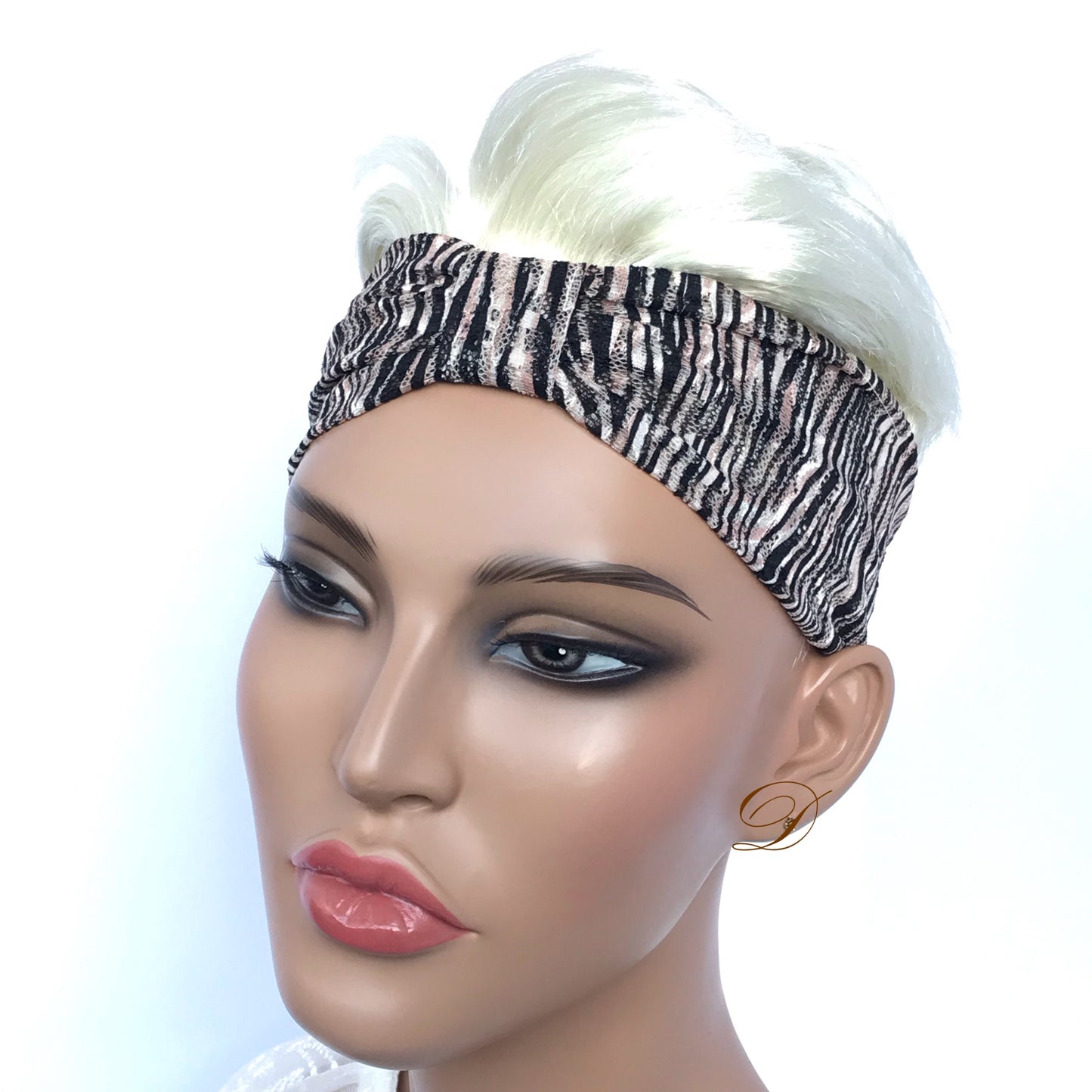 Daria L Stretch Headband Bow-Shaped Headband Unique Headband Sexy Pattern Headband Stylish Headband For Girl Fancy Hair Strap Gift For Mom