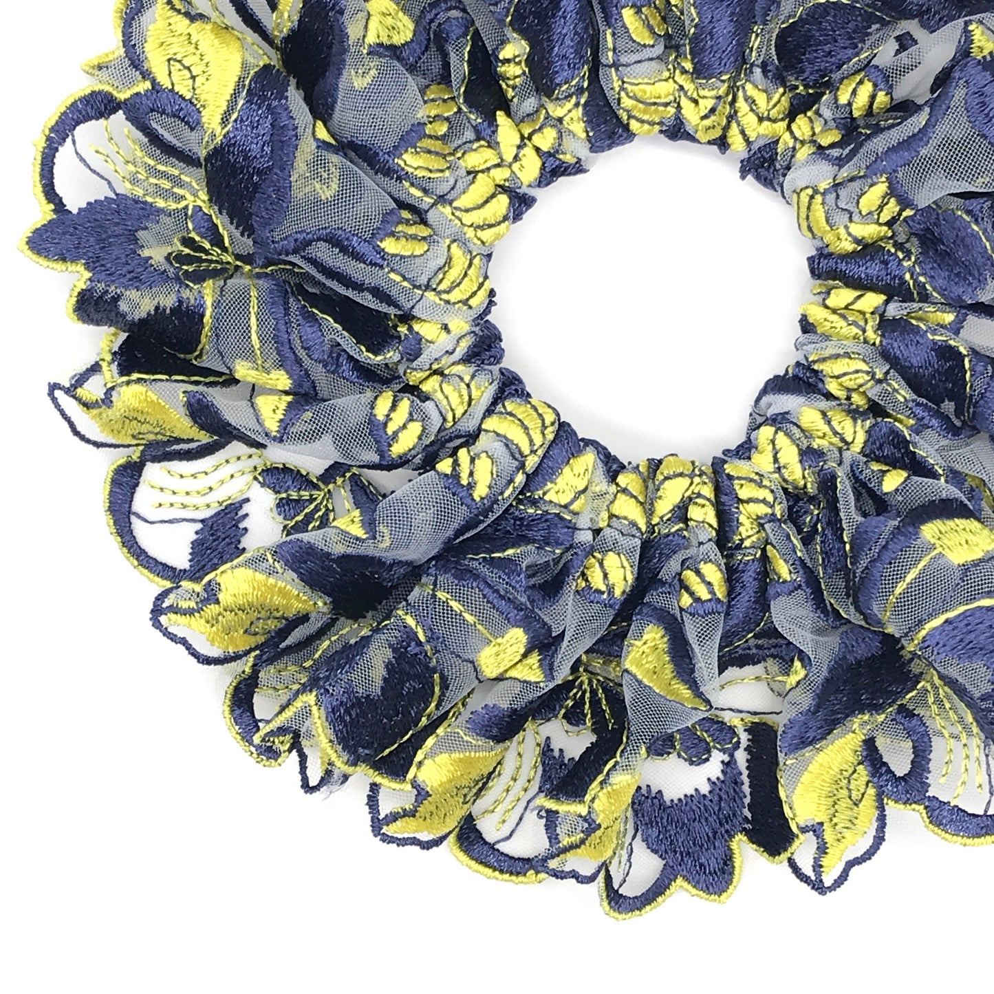 Party Favors Scrunchies Floral Scrunchies Gorgeous Scrunchies Embroidery Scrunchies Oversized Ponytail Holder Designed by Daria L Fashion