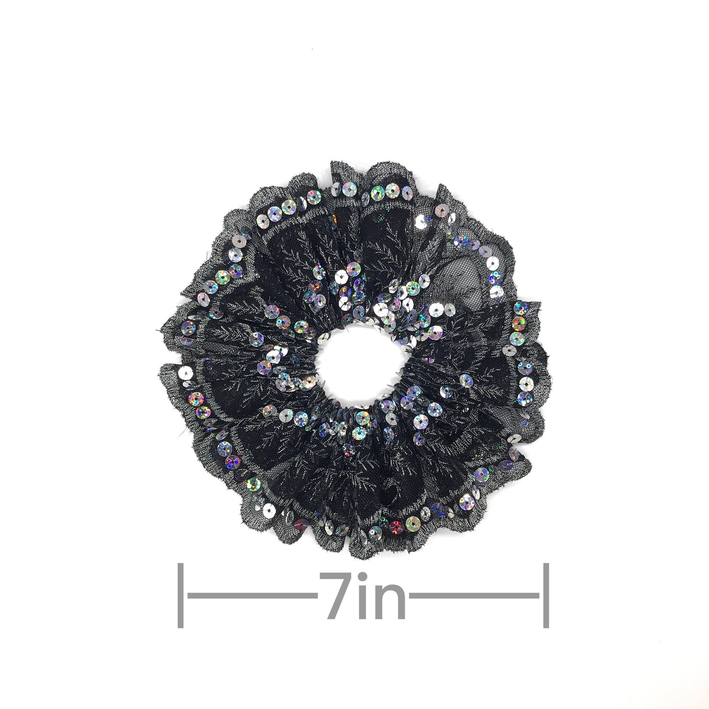 Party Favors Scrunchies Glittery Scrunchies Embroidery Scrunchies Gorgeous Scrunchies Oversized Ponytail Holder Designed by Daria L Fashion