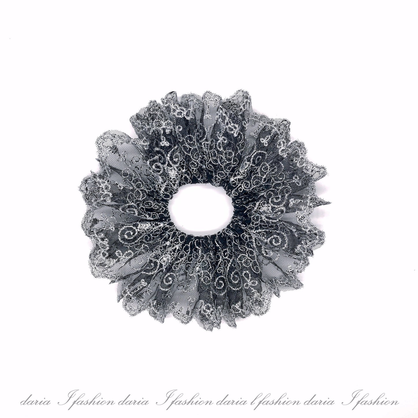 Daria L Luxurious and modern Scrunchies Formal Scrunchies Church Scrunchies Sunday Wear Ponytail Holders Stylish Hair Ties Gift For Mom