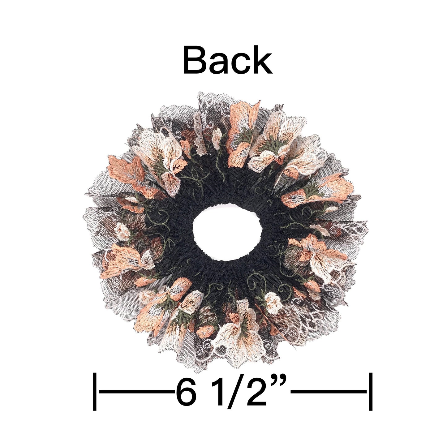 Formal Scrunchies Elegant Scrunchy Sunday Church Wear Trendy Accessories Creative Ponytail Bun Holders Stylish Hair Ties in Charming Colors