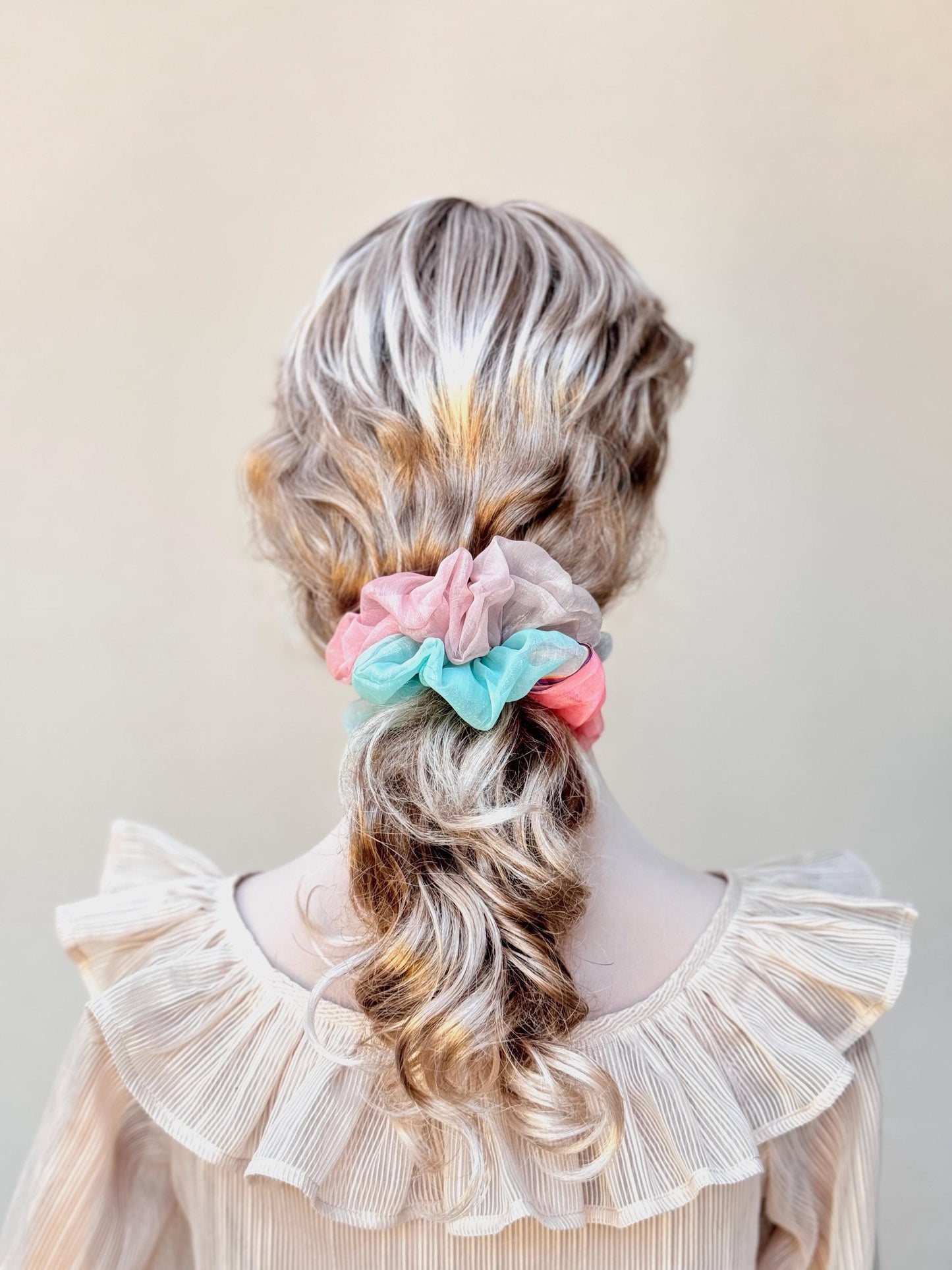 Fancy Scrunchies, Gorgeous Hair Accessories, Stylish Hair Ties, Amazing Hair Rings, Creative Ponytail Bun Holders in Stunning Multi-Colors